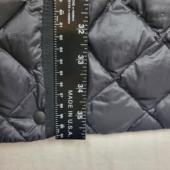 Uniqlo Diamond Quilted Down Coat Women L Long Jacket Lightweight Packable - Picture 8 of 14